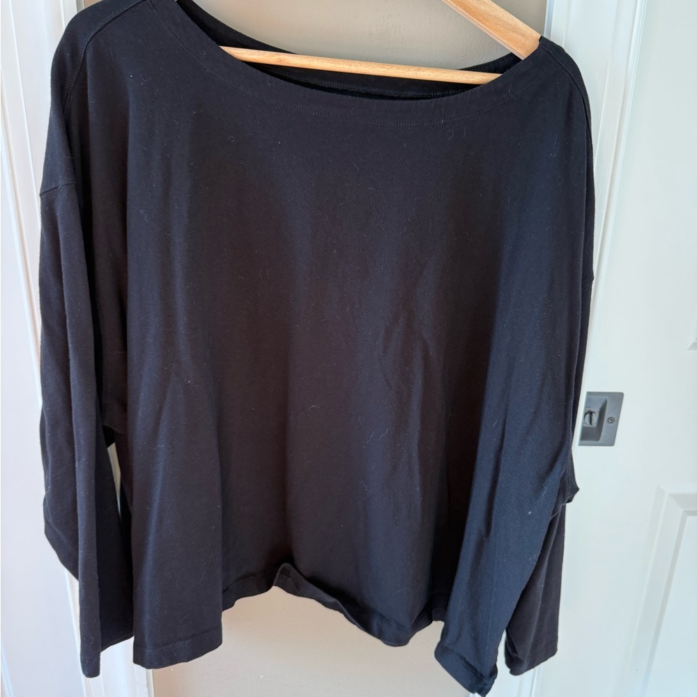 Old Navy Black Jack Long Sleeve Mariner Women's Plus Tee 3X